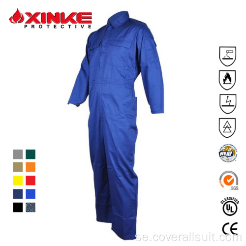 FRC Kläder Bomull Flamskyddsmedel Coverall